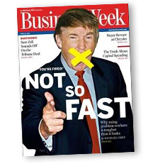 Business Week with Donald Trump on cover